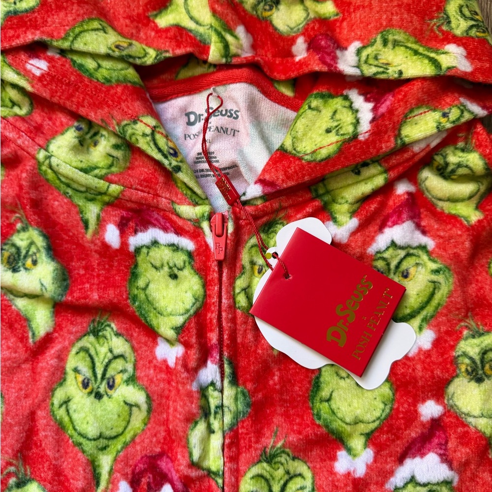 PoshPeanut Grinch Hoodie Pacii NWT Womens XXL - Picture 2 of 4